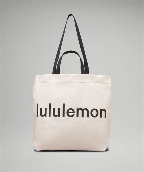 lululemon double handle canvas bag